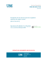 UNE-EN ISO 6710:2018