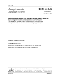 NBN EN 455-2+A1:2011