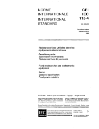 IEC 60115-4:1982