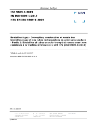 NBN EN ISO 9809-1:2019