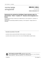 NBN EN 14399-4:2005