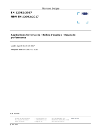 NBN EN 12082:2017