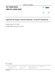 NBN EN 12999:2020