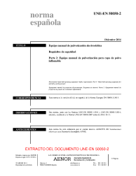 UNE-EN 50050-2:2014 (R2020)