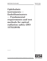 BS EN ISO 15752:2010