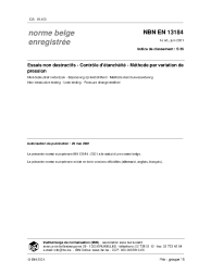 NBN EN 13184:2001
