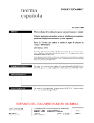 UNE-EN ISO 6888-2:2000 (R2009)