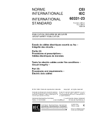 IEC 60331-23:1999