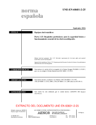 UNE-EN 60601-2-25:2016