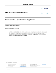 NBN B 21-311:2006+A1:2023