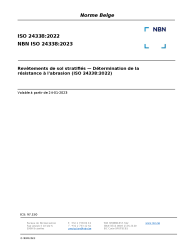 NBN ISO 24338:2023