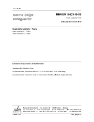 NBN EN 16603-10-03:2014