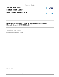 NBN EN ISO 6508-1:2016