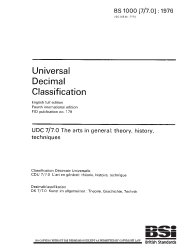 BS 1000[7/7.0]:1976