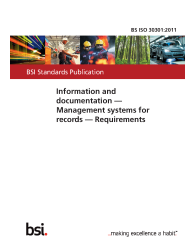 BS ISO 30301:2011