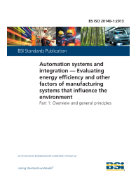 BS ISO 20140-1:2013