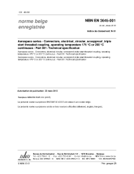 NBN EN 3645-001:2013