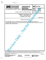 SAE AMS 4440E:1999-11-01