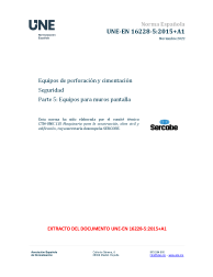 UNE-EN 16228-5:2015+A1:2022