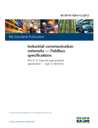 BS EN 61158-4-12:2012