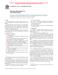 ASTM A681-94(2004) (R1999)