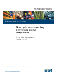 PD IEC/TR 62627-01:2010