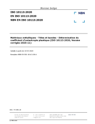 NBN EN ISO 10113:2020