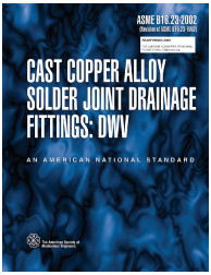 ASME B16.23-2002 (R2006)