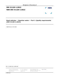 NBN ISO 31120-1:2022