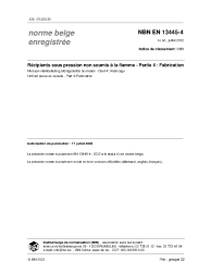 NBN EN 13445-4:2002