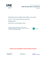 UNE-EN ISO 8362-2:2015/A1:2023