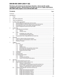 DIN EN ISO 29001:2020-11