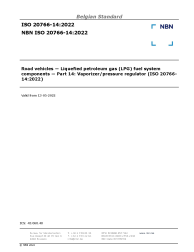 NBN ISO 20766-14:2022