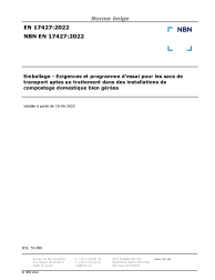 NBN EN 17427:2022