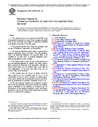 ASTM E2914/E2914M-21