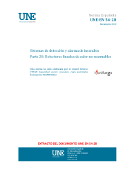 UNE-EN 54-28:2019 (R2021)
