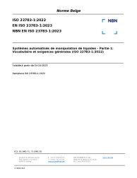NBN EN ISO 23783-1:2023
