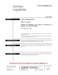 UNE-EN 60068-2-47:2006