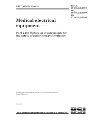 BS EN 60601-2-29:1999