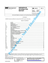 SAE AIR 4367A:2012-10-11