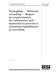 PD CEN/TR 13688:2008