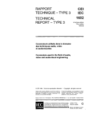 IEC TR 61602:1996