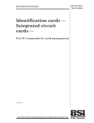 BS ISO/IEC 7816-9:2004