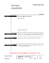 UNE-EN ISO 1478:2000 (R2009)