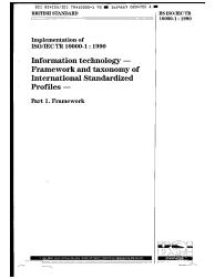 BS ISO/IEC TR 10000-1:1990