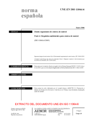 UNE-EN ISO 11064-6:2006