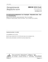 NBN EN 12312-13+A1:2009