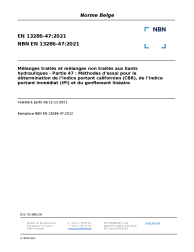 NBN EN 13286-47:2021