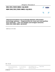 NBN ISO/IEC/IEEE 8802-1Q:2021