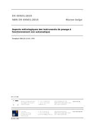 NBN EN 45501:2015